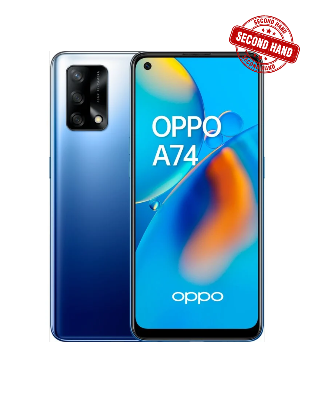 OPPO A74 128GB Azul - Grado A